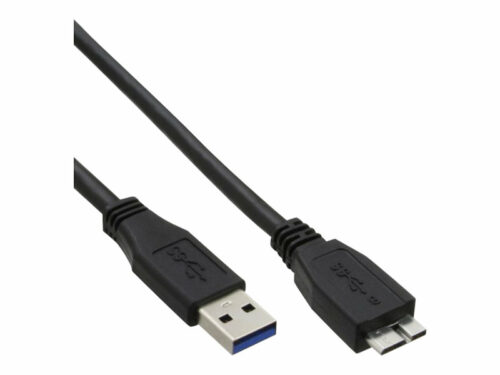 InLine - USB-Kabel - 9-polig - 50 cm - schwarz