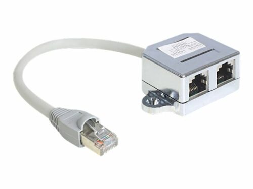 DeLOCK RJ45 Port Doubler - Ethernet