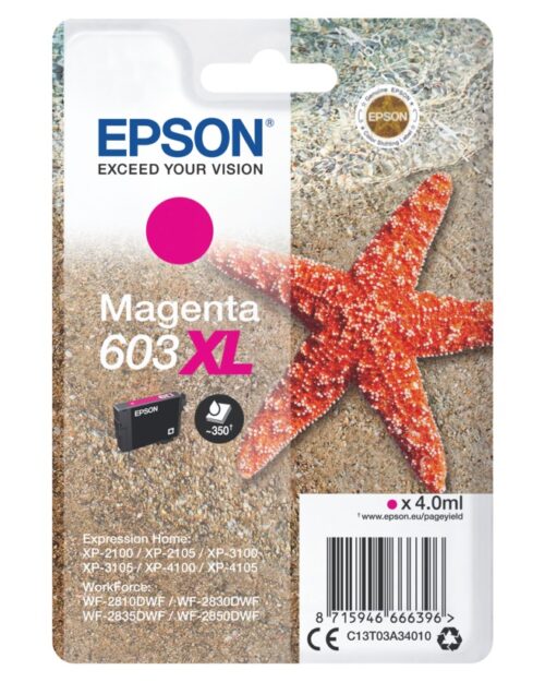 Epson 603XL - 4 ml - XL - Magenta - original