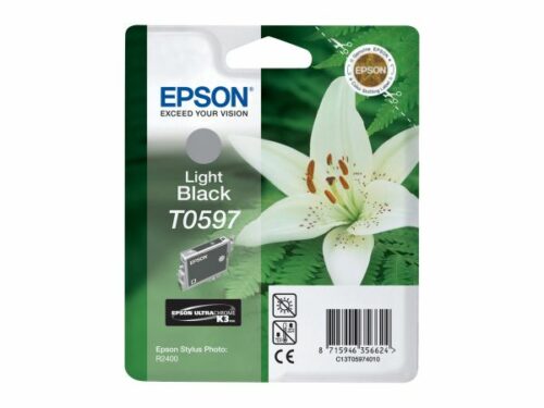 T0597 Epson Tinte hell schwarz 13 ml