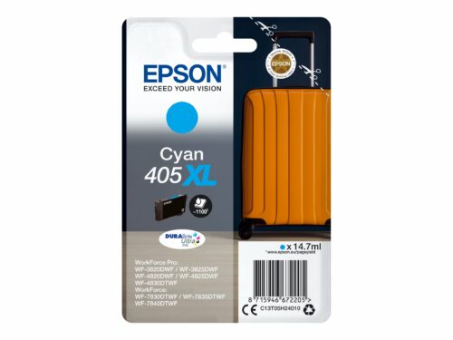 T05H Epson 405XL Tinte cyan