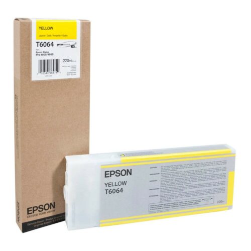 T6064 Epson Tinte gelb 220 ml