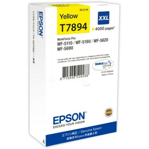 Epson Tinten XXL yellow