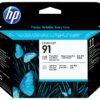 HP 91 Druckkopf hellgrau und Fotoschwarz