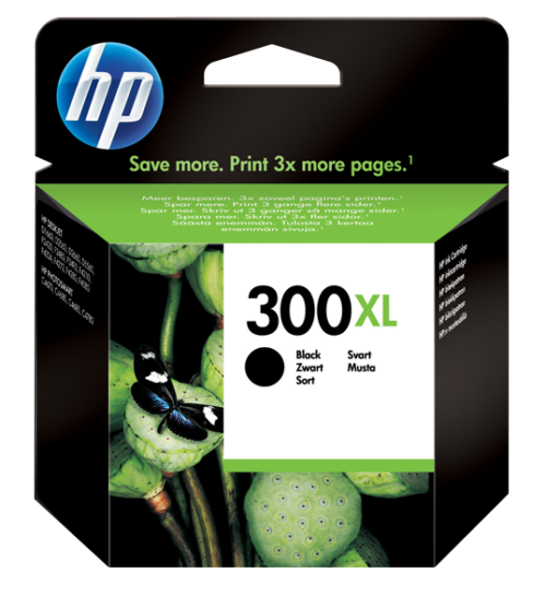 HP 300XL Tinte  schwarz