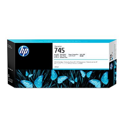 HP 745 Tinte Fotoschwarz 300 ml