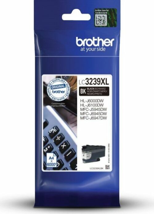 Brother Tinte schwarz LC-3239XLBK
