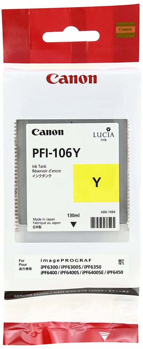 6624B001 Canon Tinte yellow 130 ml