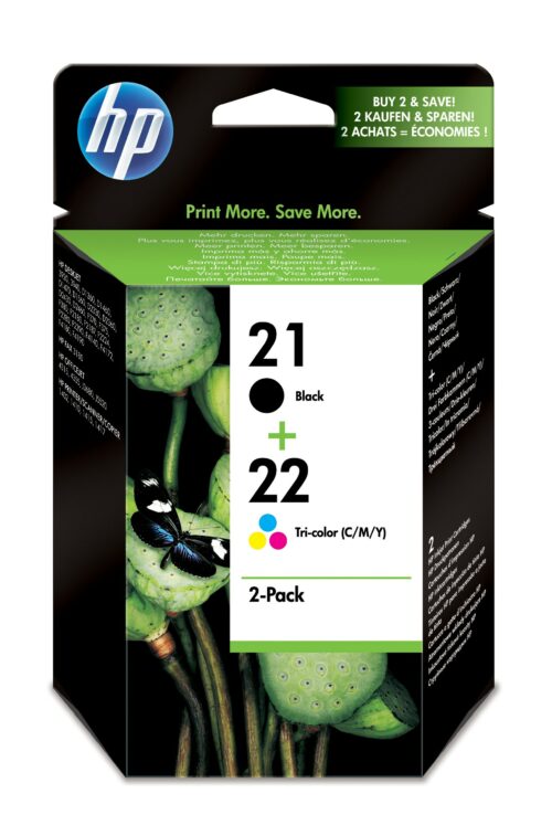HP 21 / 22 Kombipack schwarz + color